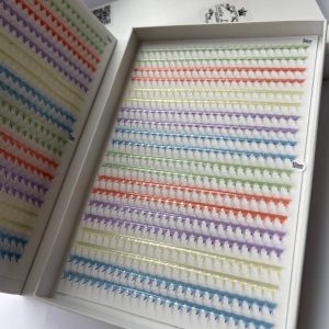 10D-пучкові вії кольоровий мікс довжин Мах для нарощення (товщина 0.05mm)